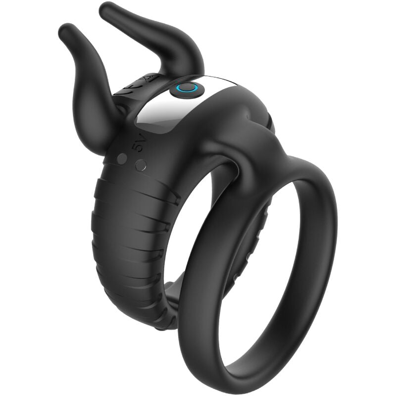 Armony - bull’s pasion anillo vibrador 10 velocidades negro