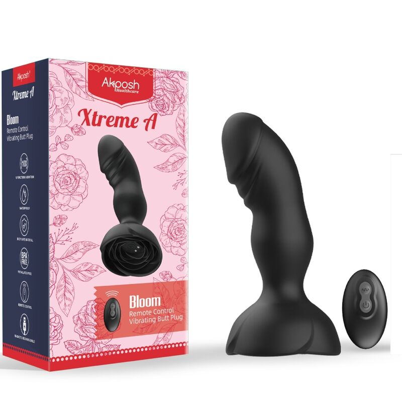 Armony - extreme a bloom rosa vibrador & plug anal control