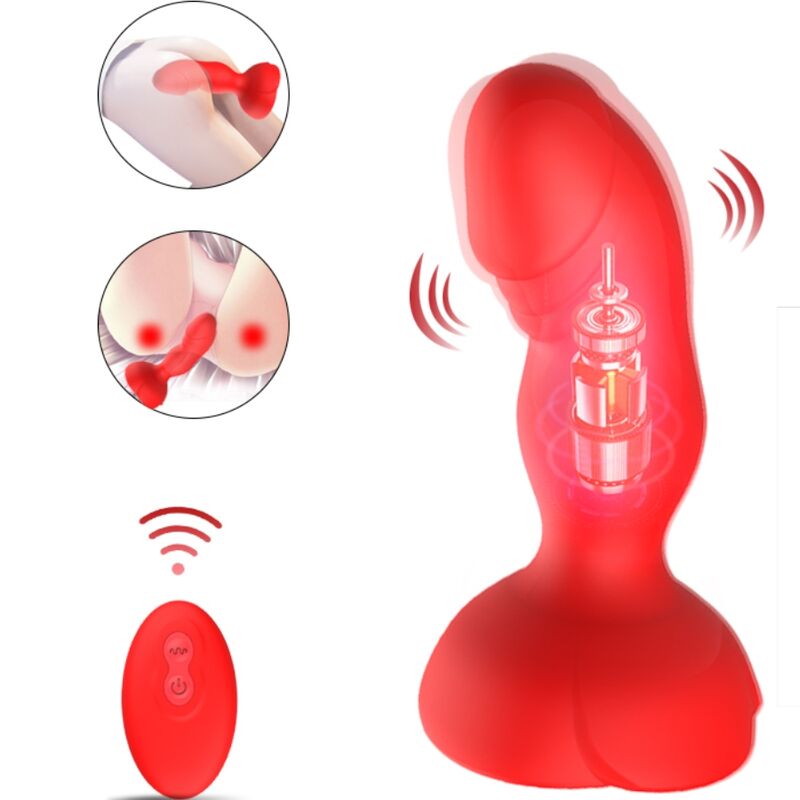 Armony - extreme a bloom rosa vibrador & plug anal control