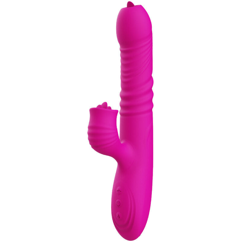 Armony - fanny vibrador multifuncion doble lengua efecto