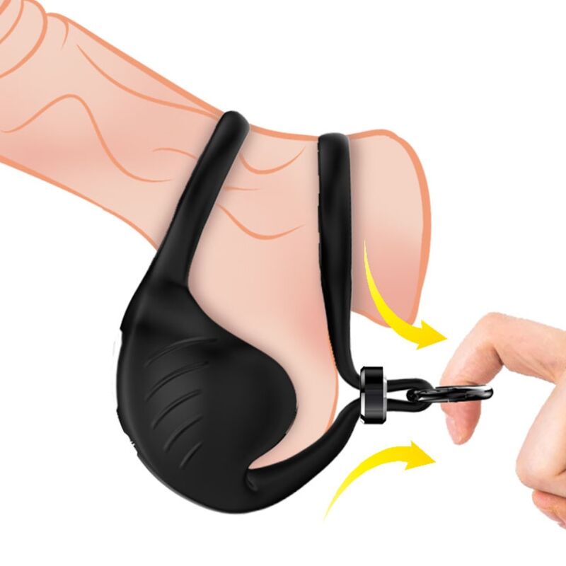 Armony - manta anillo vibrador testículos control remoto