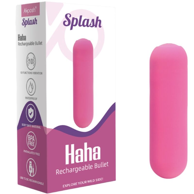 Armony - splash haha bala vibradora silicona 10 vibraciones