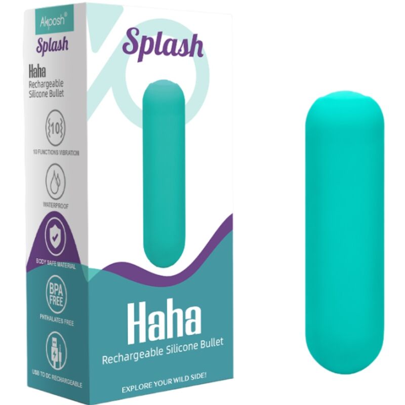 Armony - splash haha bala vibradora silicona 10 vibraciones