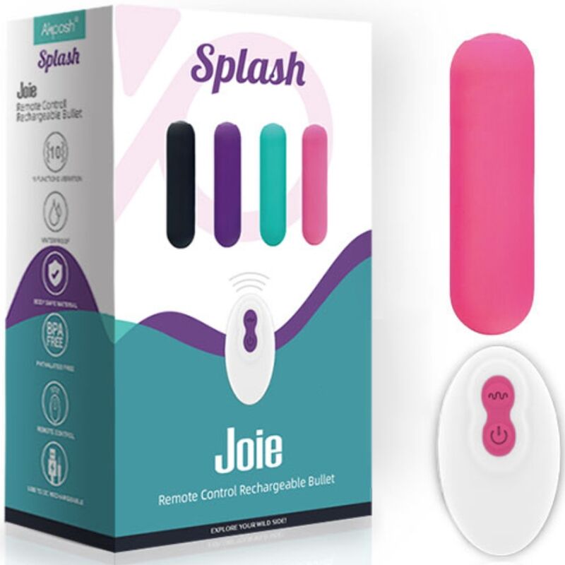 Armony - splash joie bala vibradora silicona control remoto