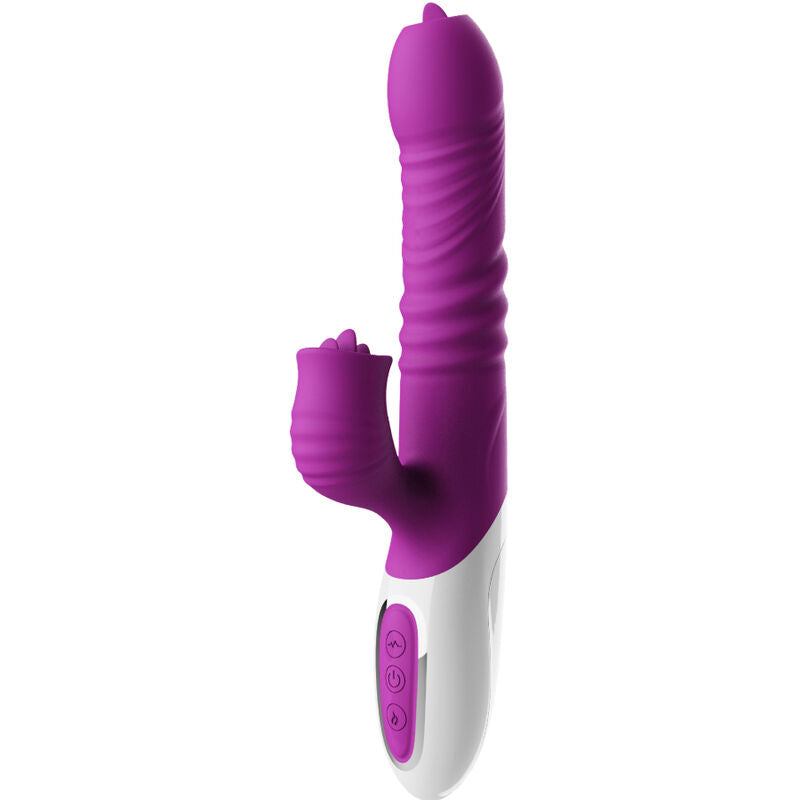 Armony - vibrador & thrusting doble lengua efecto calor