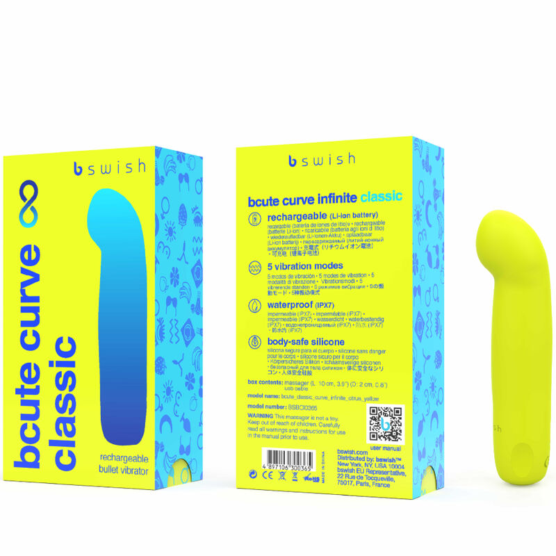 B swish - bcute curve infinite classic vibrador recargable