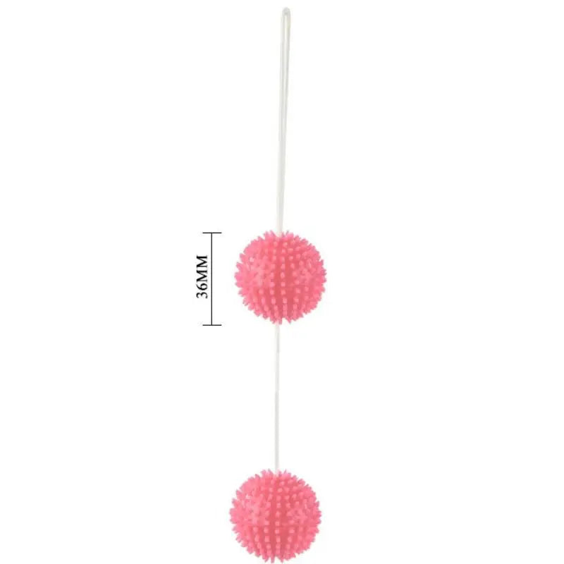 Baile - a deeply pleasure bolas texturadas rosa 3.6 cm