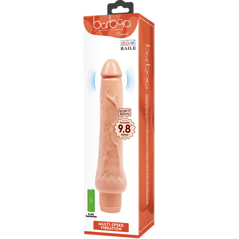 Baile - bárbara vibrador realístico 25 cm