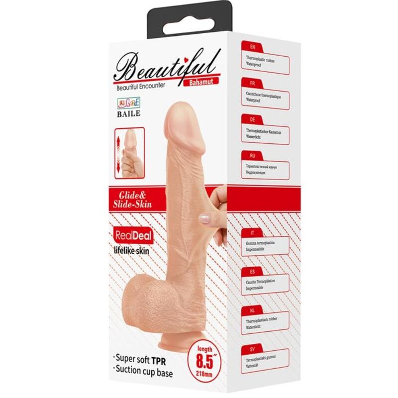 Baile - beautiful encounter bahamut dildo realístico