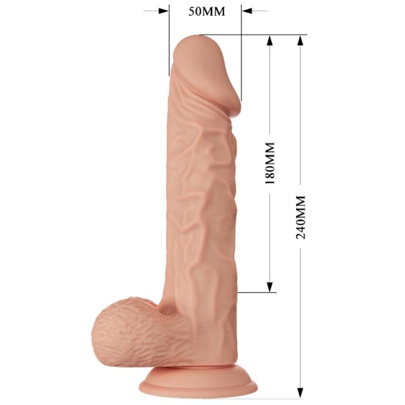 Baile - beautiful encounter buraq vibración 24 cm natural