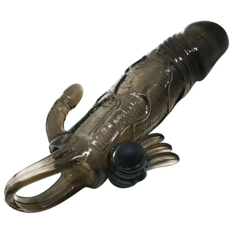 Baile - brave man funda pene anal y clitoris vibrador 16.5