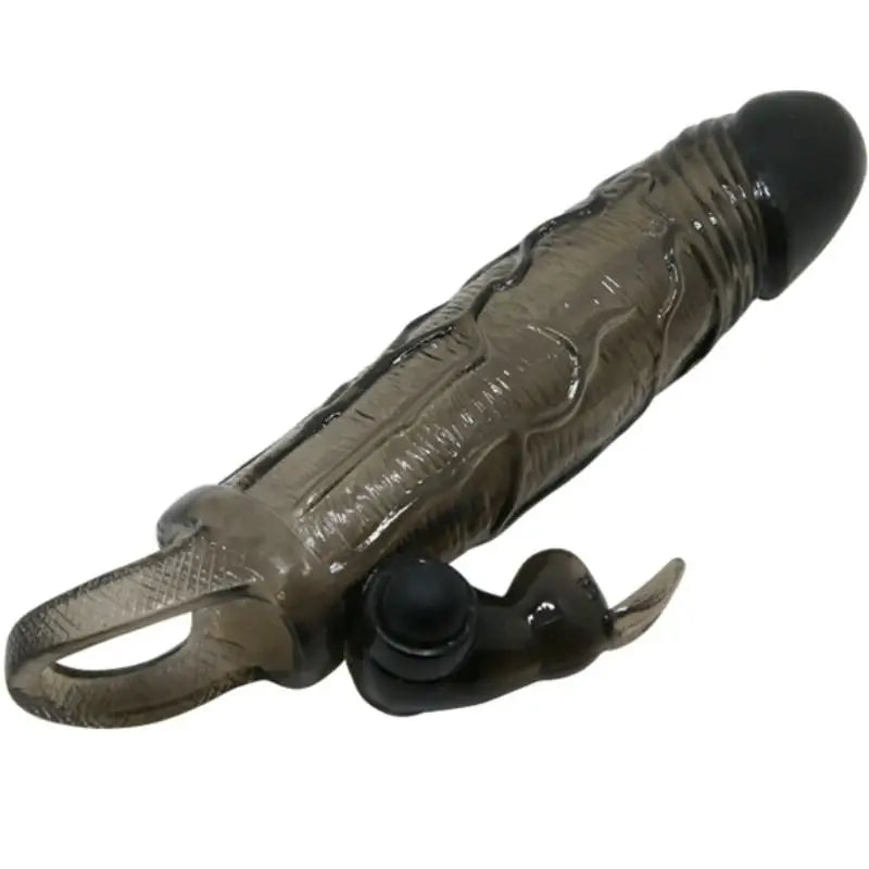 Baile - brave man funda realistica pene con rabbit 16.5 cm