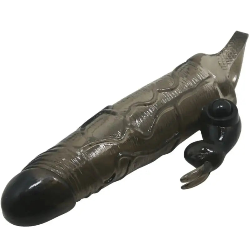 Baile - brave man funda realistica pene con rabbit 16.5 cm