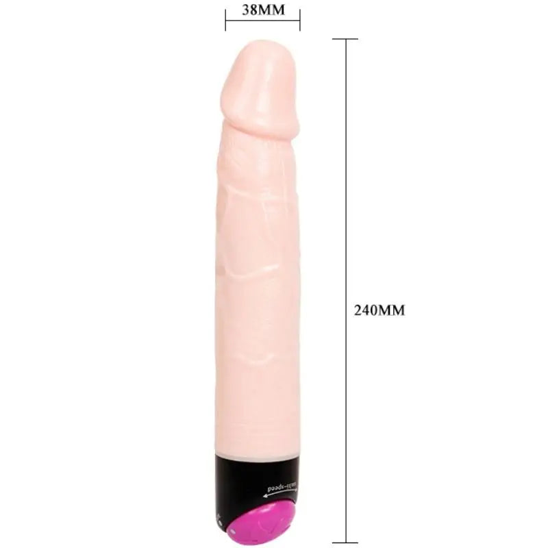 Baile - colorful sex vibración y rotación 24 cm