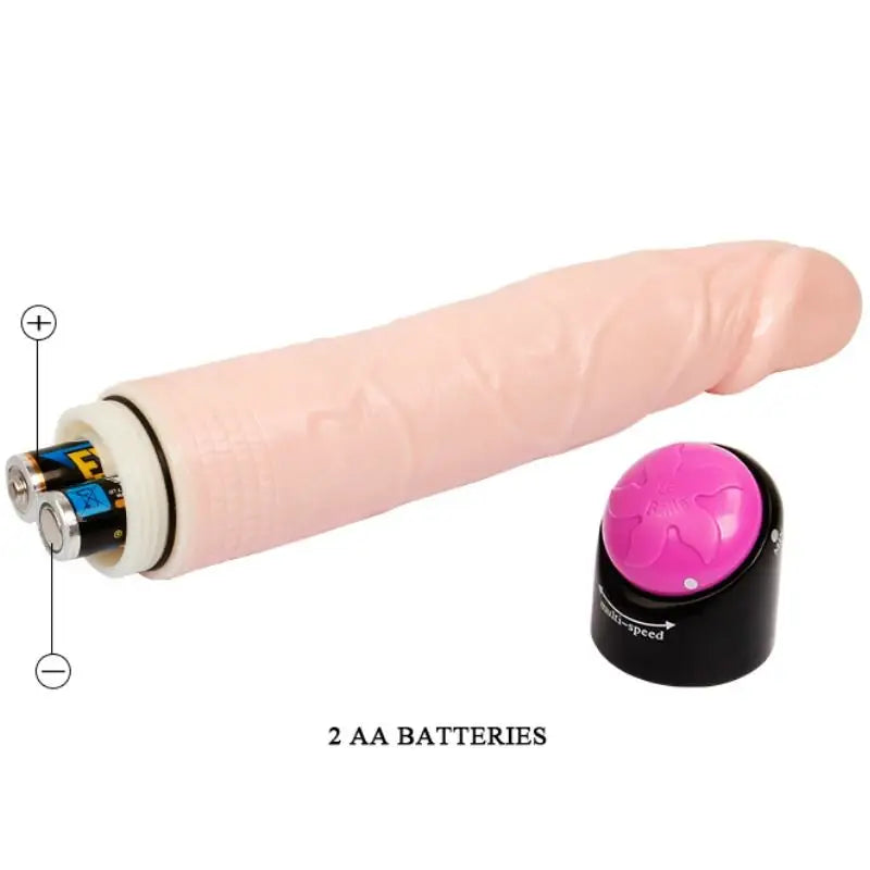 Baile - colorful sex vibración y rotación 24 cm
