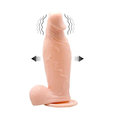 Baile - dildo realístico vibrador e inflable