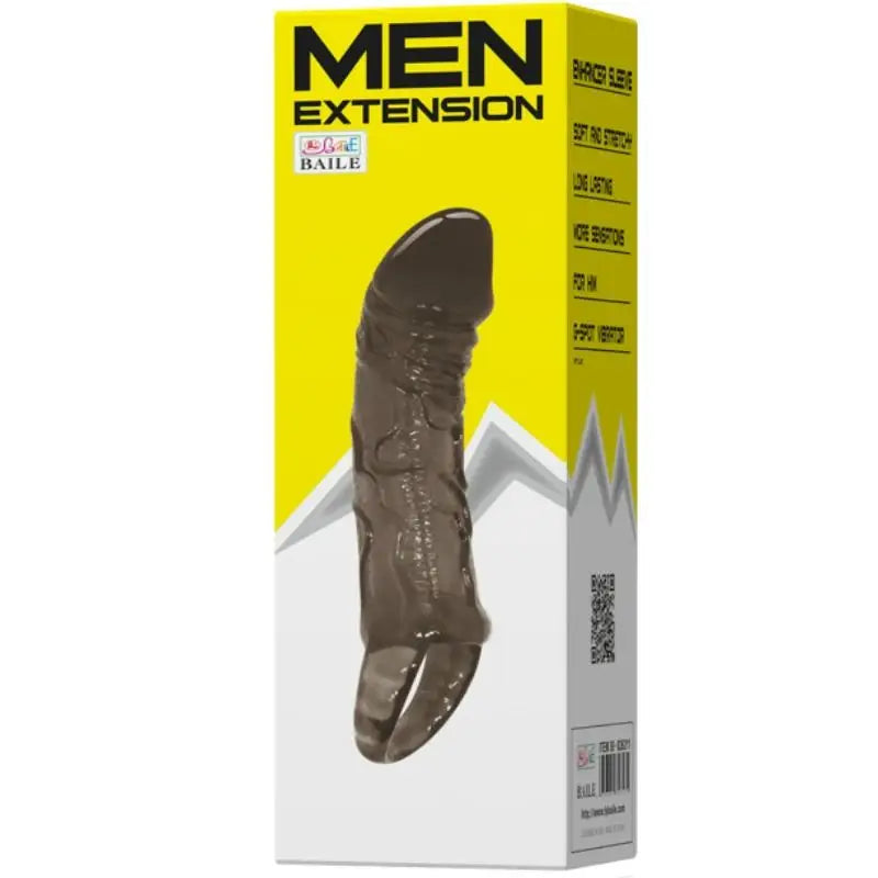 Baile - funda extensora pene con strap para testículos 11.5