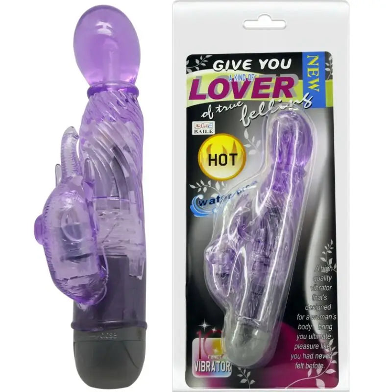 Baile - give you a kind of lover vibrador con rabbit lila