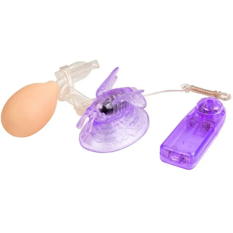 Baile - mariposa vibradora estimulacion clitoris lila