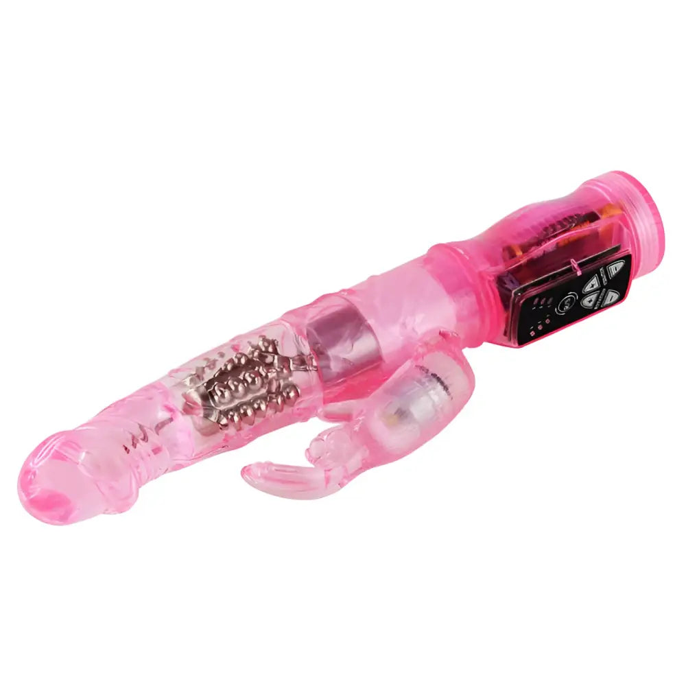 Baile - mini rotador rabbit rosa superestimulador