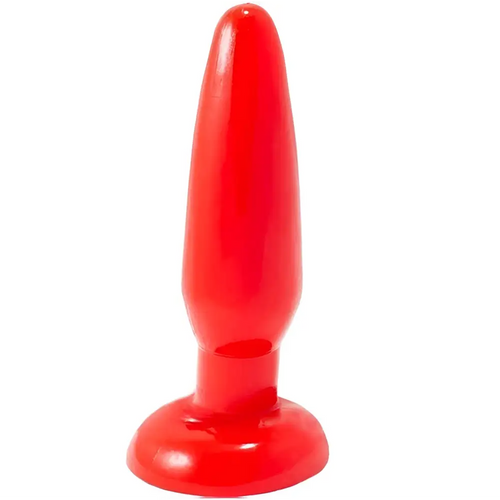 Baile - plug anal pequeño rojo 15 cm