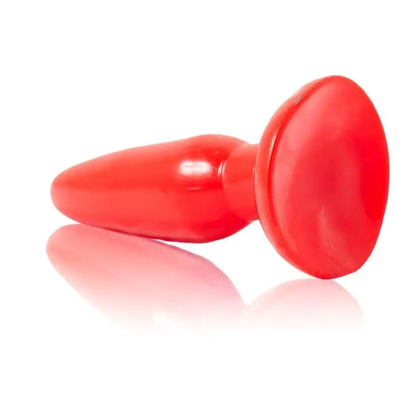 Baile - plug anal pequeño rojo 15 cm