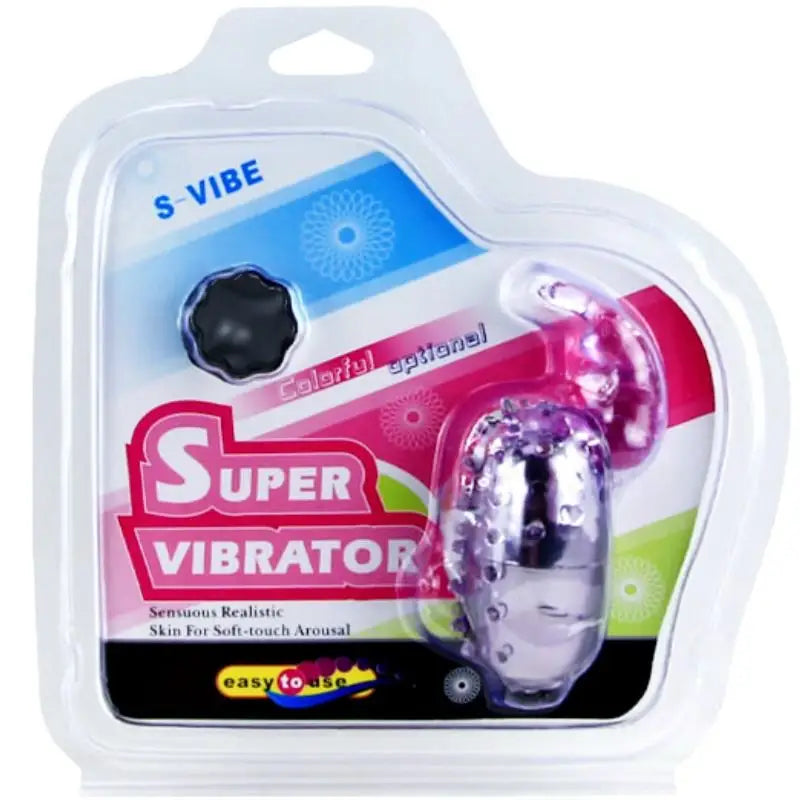 Baile - super vibrator huevo vibrador con estimulador