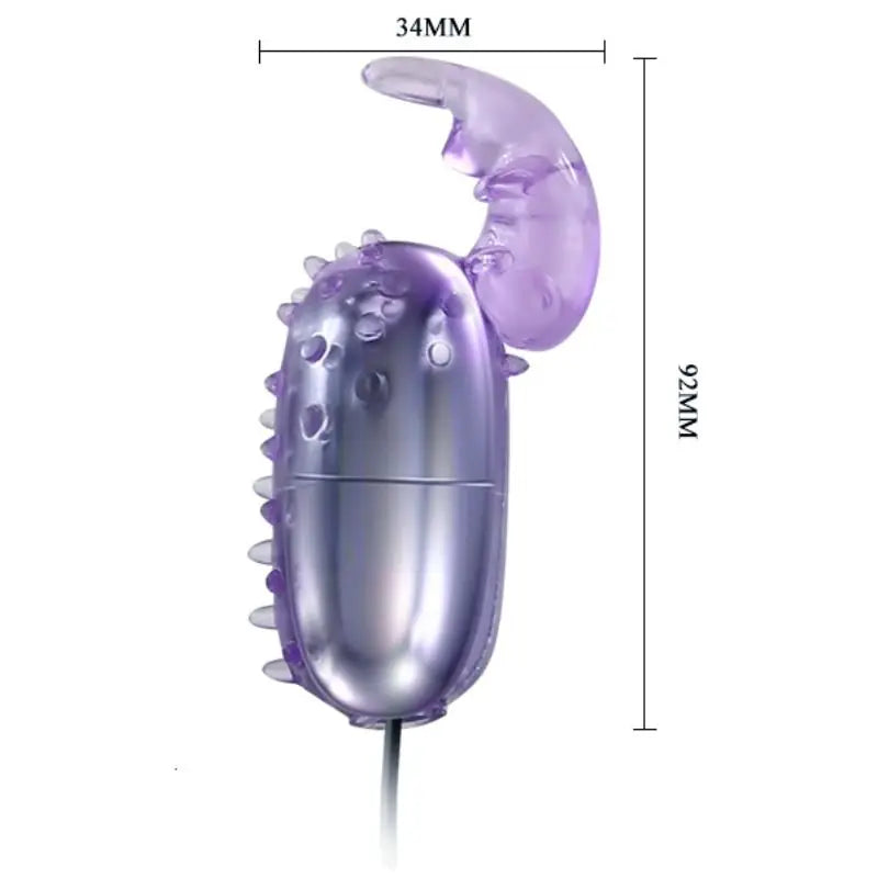 Baile - super vibrator huevo vibrador con estimulador