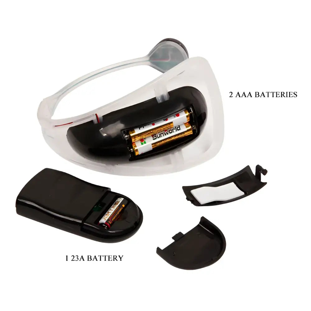 Baile - tanga con vibrador con control remoto lila