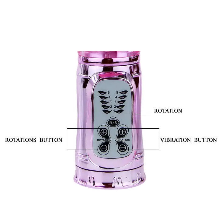 Baile - throbbing bunny rotador rampante rosa