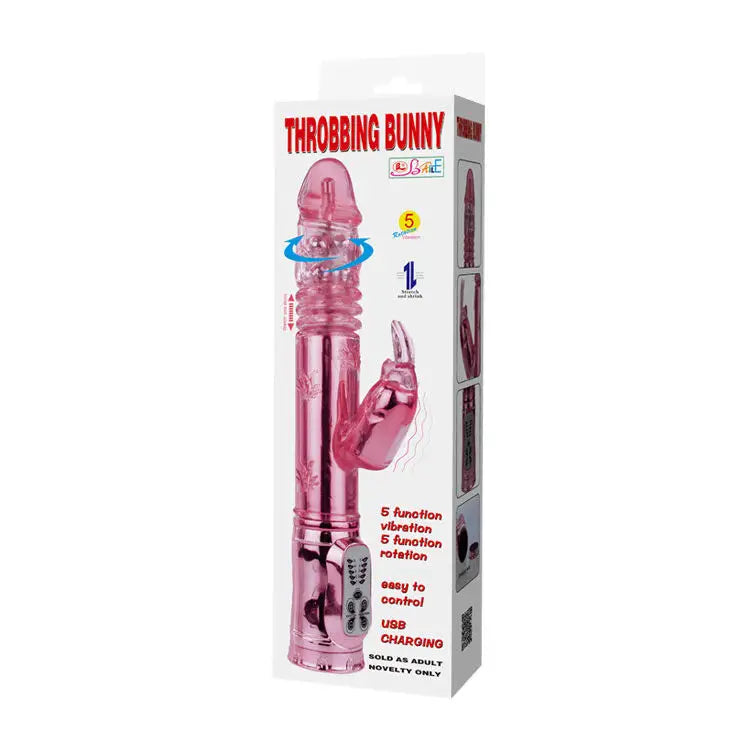 Baile - throbbing bunny rotador rampante rosa