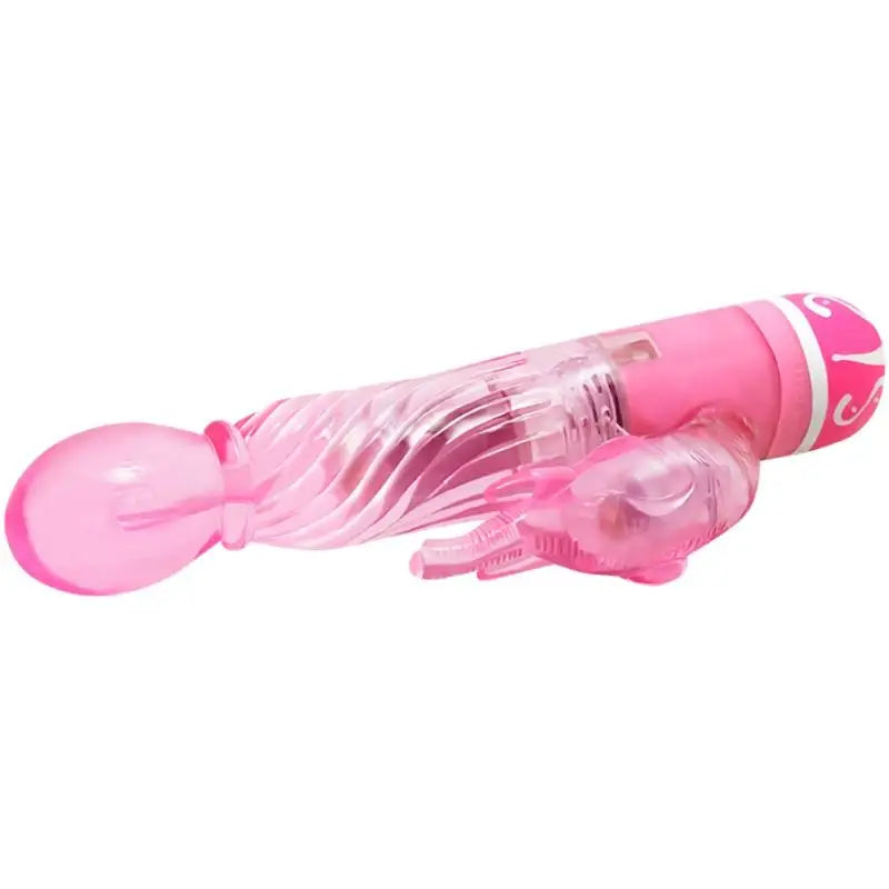 Baile - vibrador multivelocidad con estimulador rosa