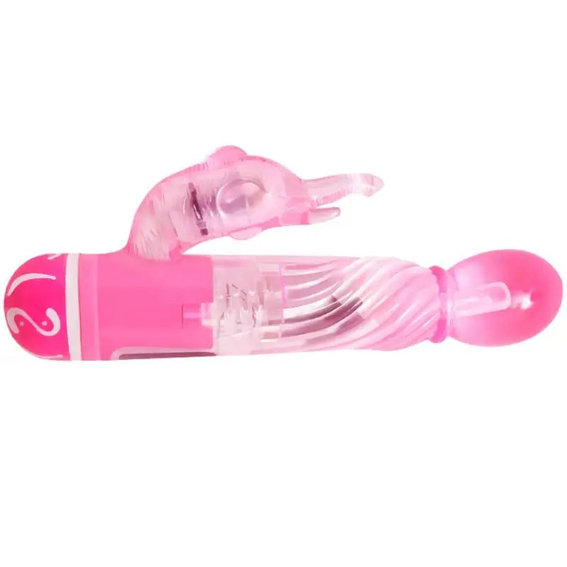 Baile - vibrador multivelocidad con estimulador rosa