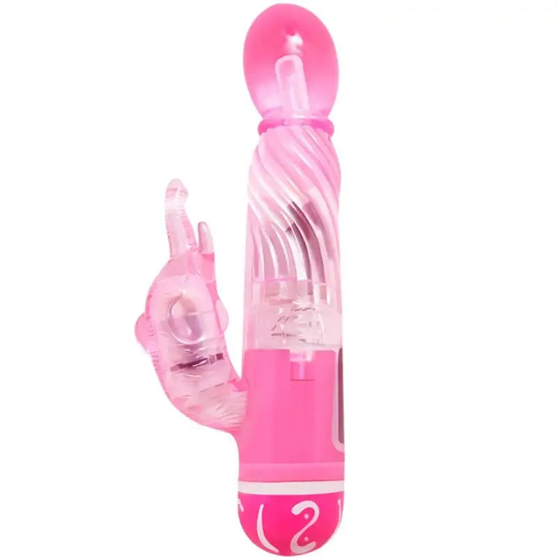 Baile - vibrador multivelocidad con estimulador rosa
