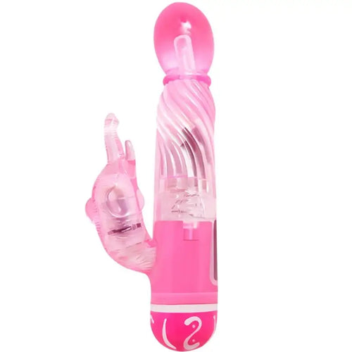 Baile - vibrador multivelocidad con estimulador rosa