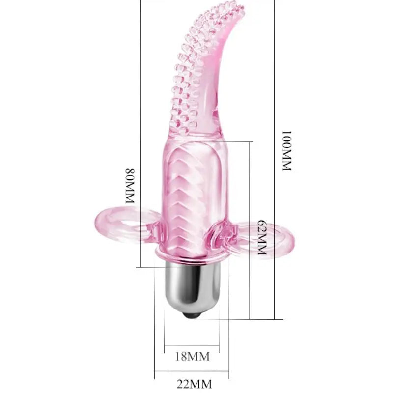 Baile - vibro finger dedal estimulador