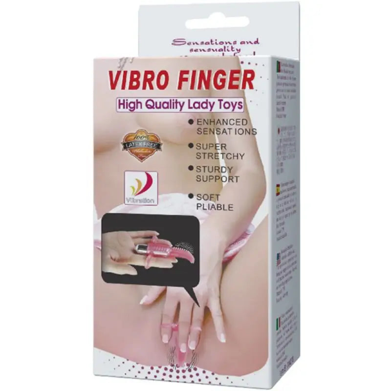 Baile - vibro finger dedal estimulador