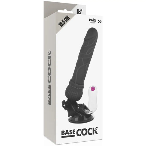 Basecock - vibrador realístico control remoto natural 19.5 - — / NATURAL