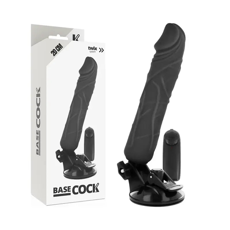Basecock - vibrador realístico control remoto natural 20 cm - — / NATURAL