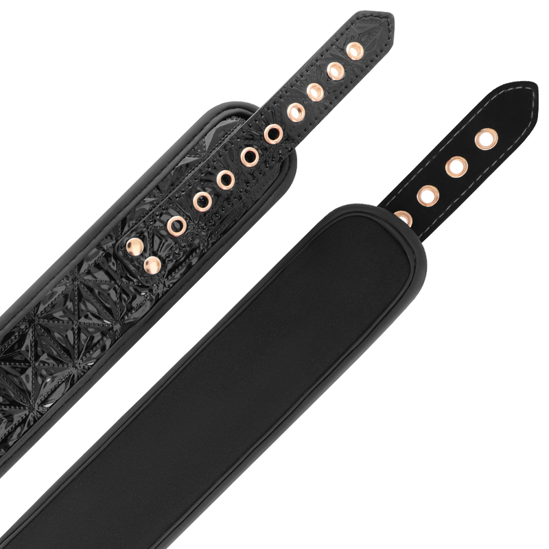 Begme - black edition collar con cadenas y pinzas pezones