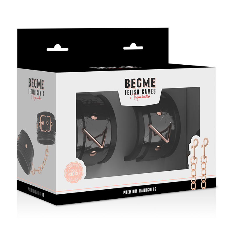 Begme - black edition esposas para manos con forro