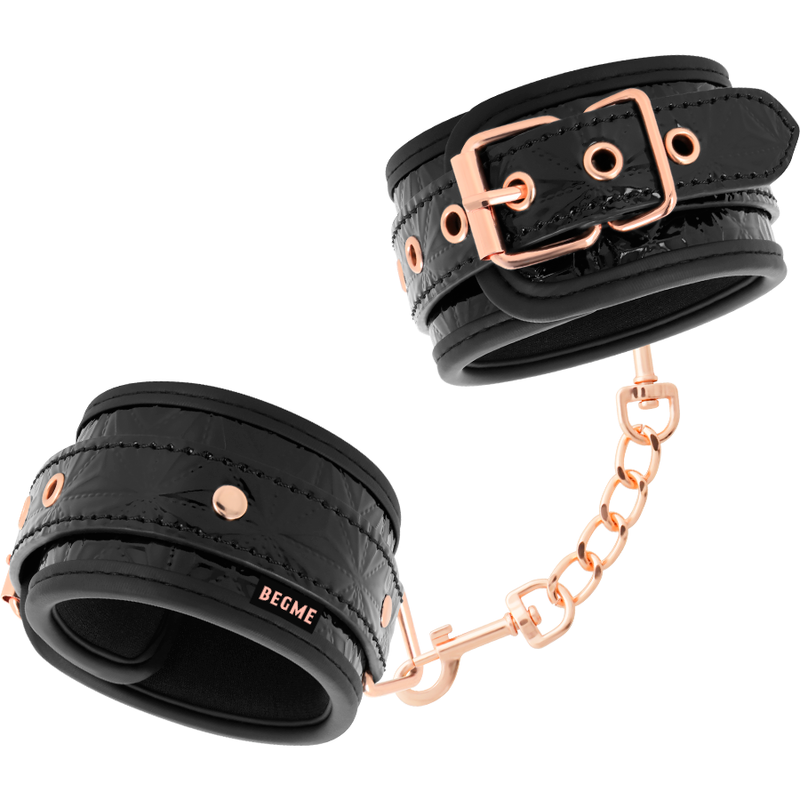 Begme - black edition esposas para manos con forro