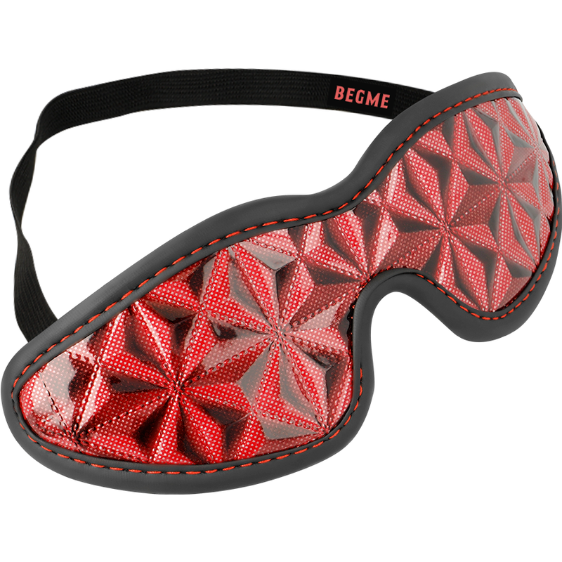 Begme - red edition antifaz elástico con forro de neopreno