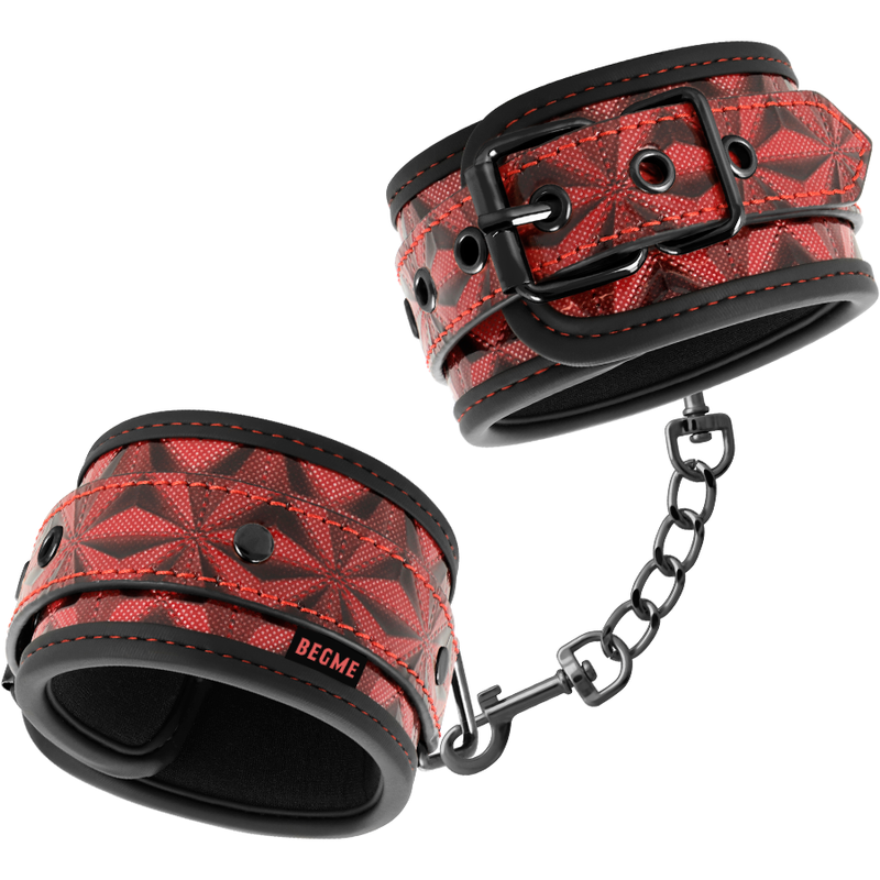 Begme - red edition esposas para tobillos con forro
