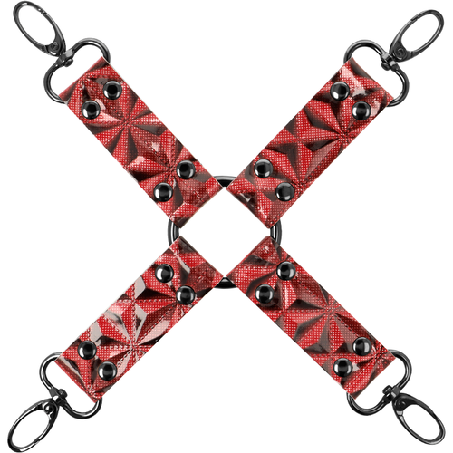 Begme - red edition hog tie cuero vegano