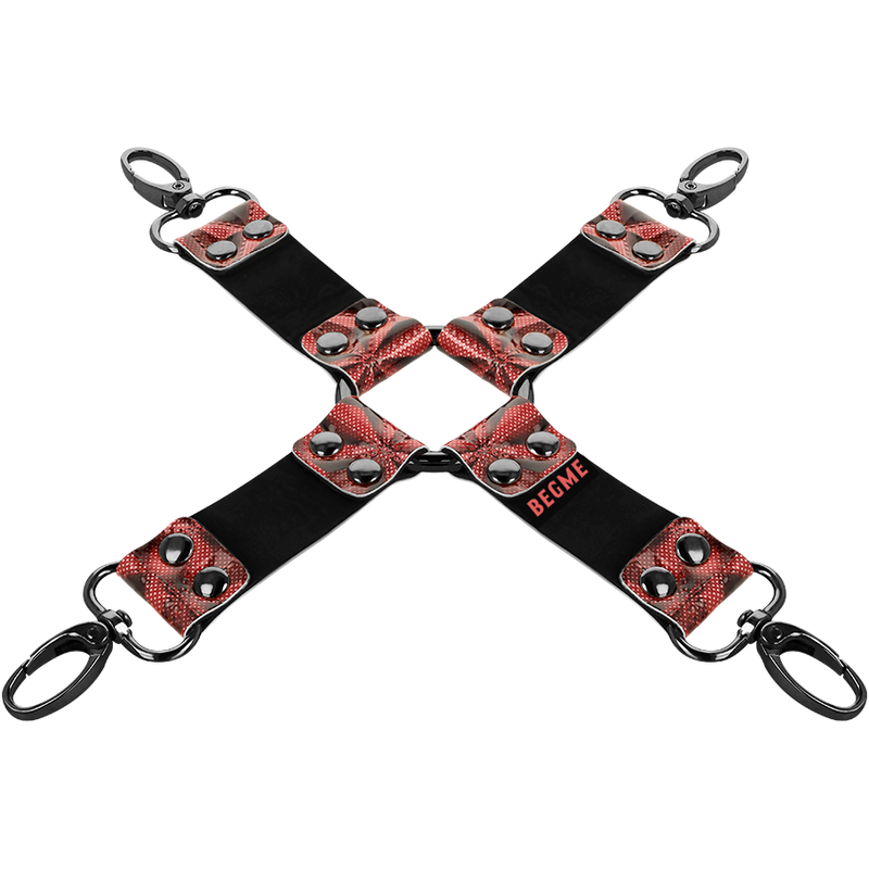 Begme - red edition hog tie cuero vegano