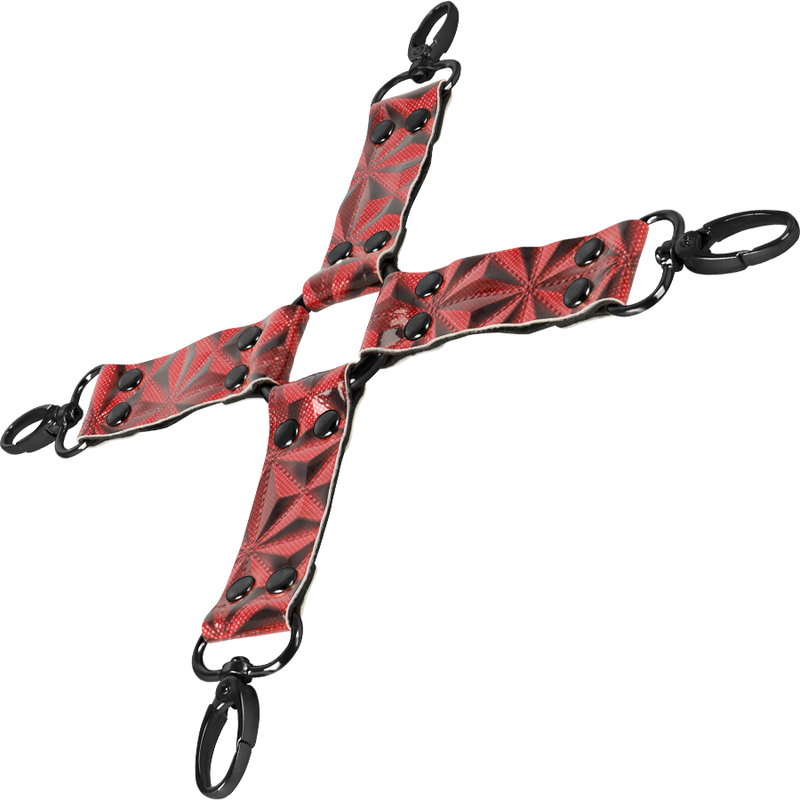 Begme - red edition hog tie cuero vegano