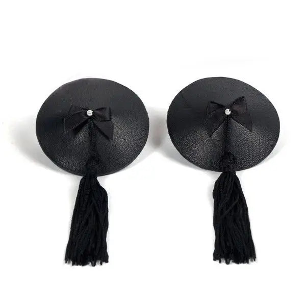 Bijoux - burlesque cubrepezones negro