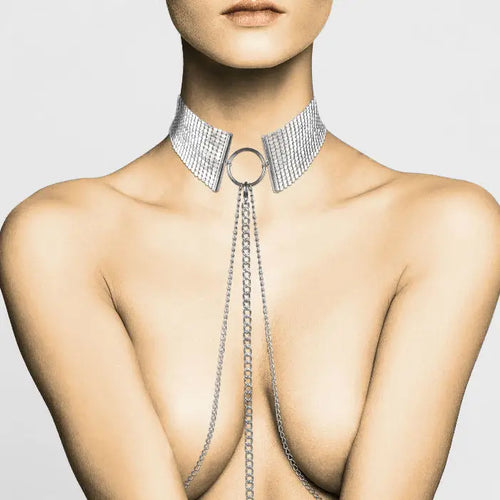 Bijoux - désir métallique collar metlico plateado