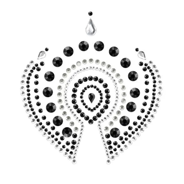 Bijoux - indiscrets flamboyant negro & plata